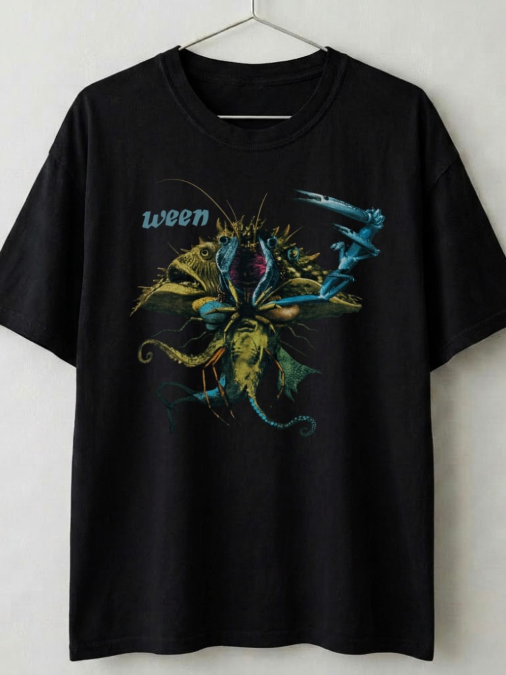 Ween The Molllusk Album Retro Aesthetic Rock Music graphic tee - Gildan 5000